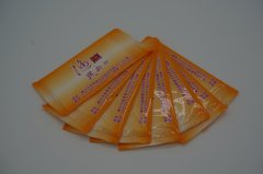 餐用单次湿纸巾